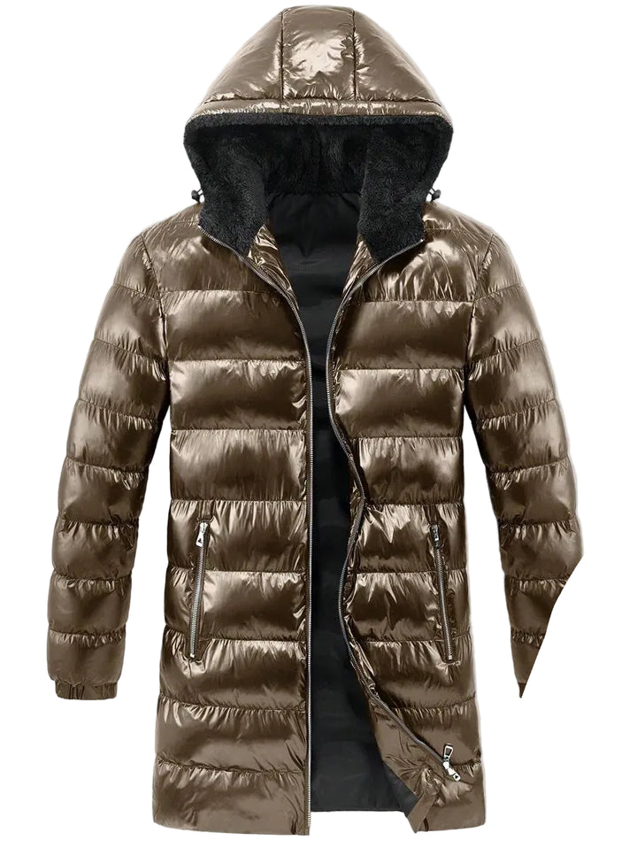 Parka met fleece-voering