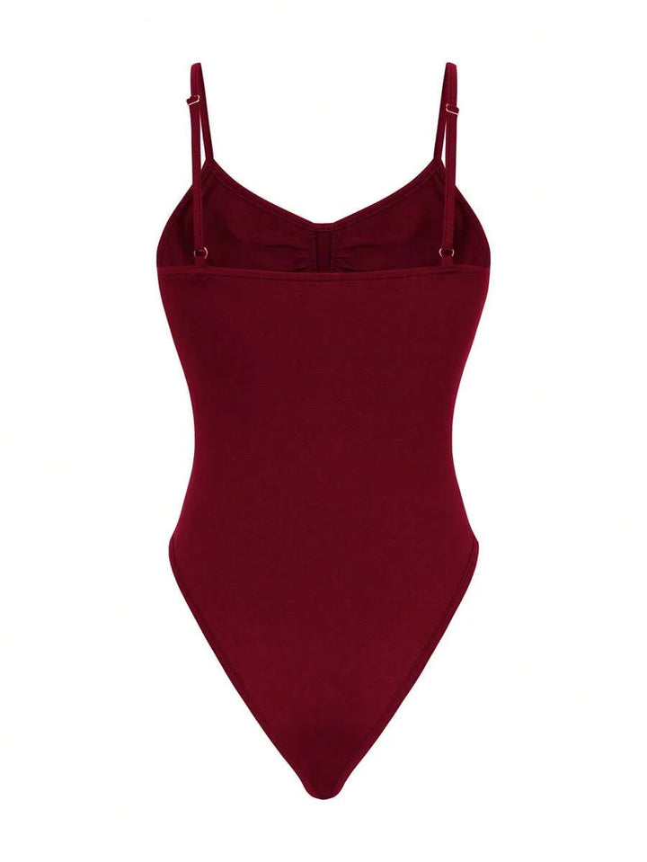 Bodysuit met spaghetti straps