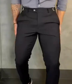 Slim fit chino's met stretch