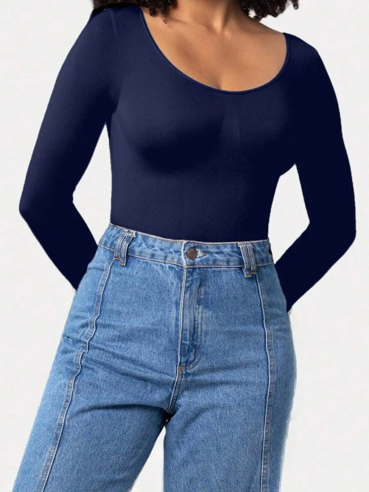Bodysuit met lange mouwen