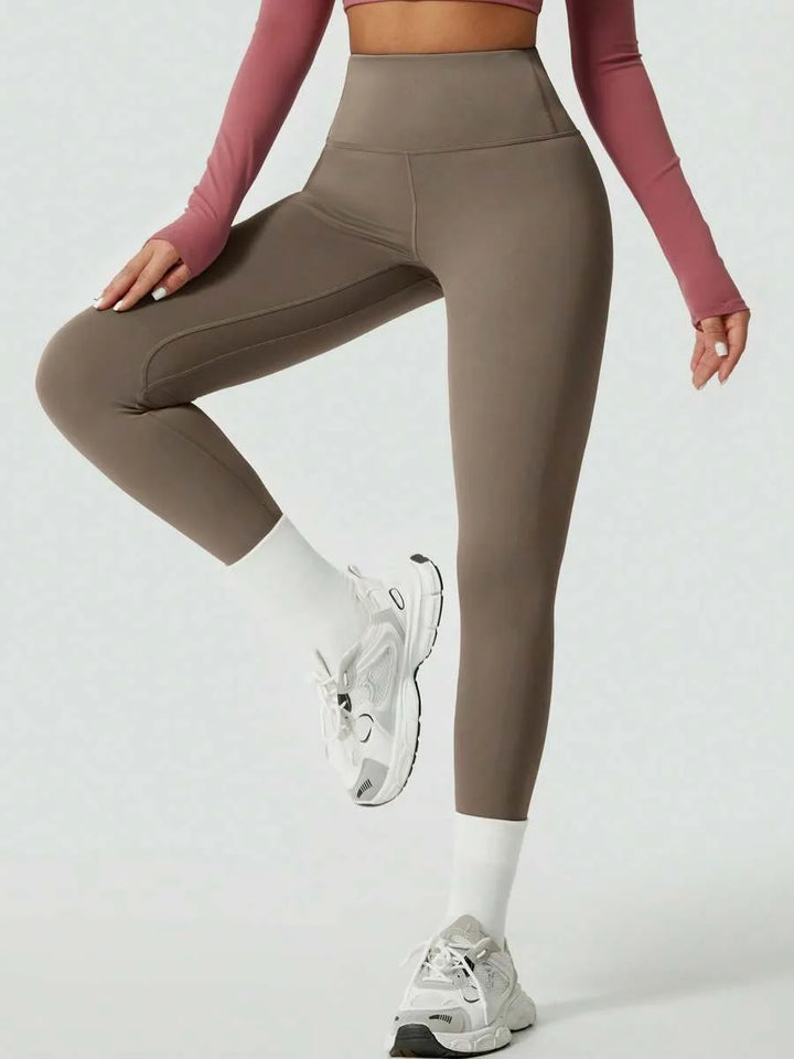 High waist slim fit leggings