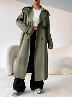 Trench coat met ceintuur