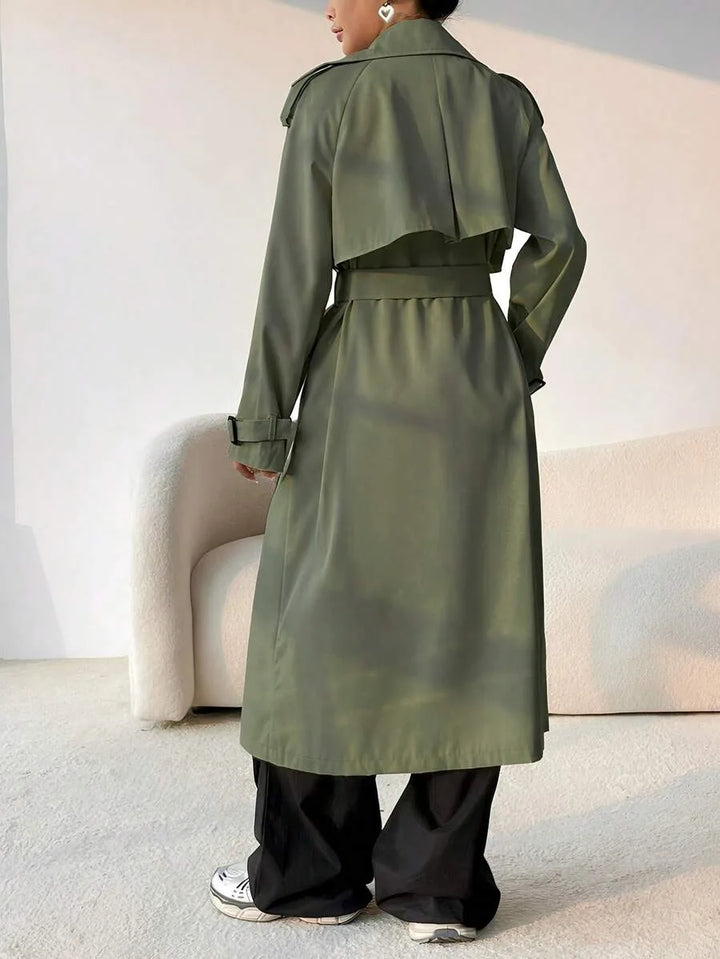 Trench coat met ceintuur