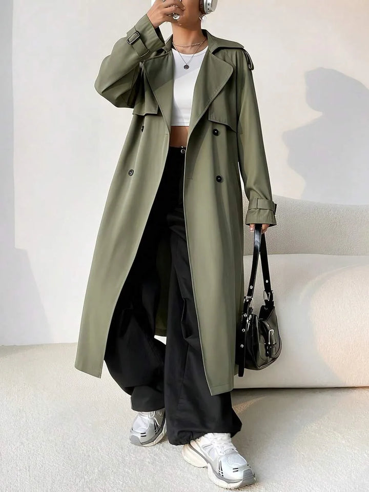 Trench coat met ceintuur