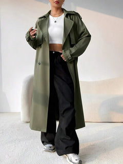 Trench coat met ceintuur