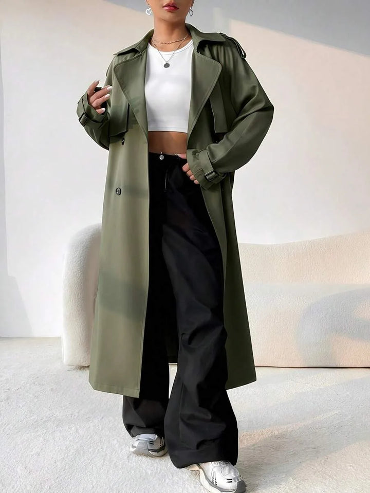 Trench coat met ceintuur