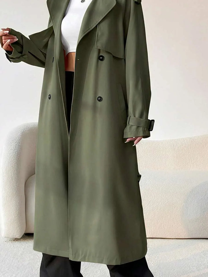 Trench coat met ceintuur
