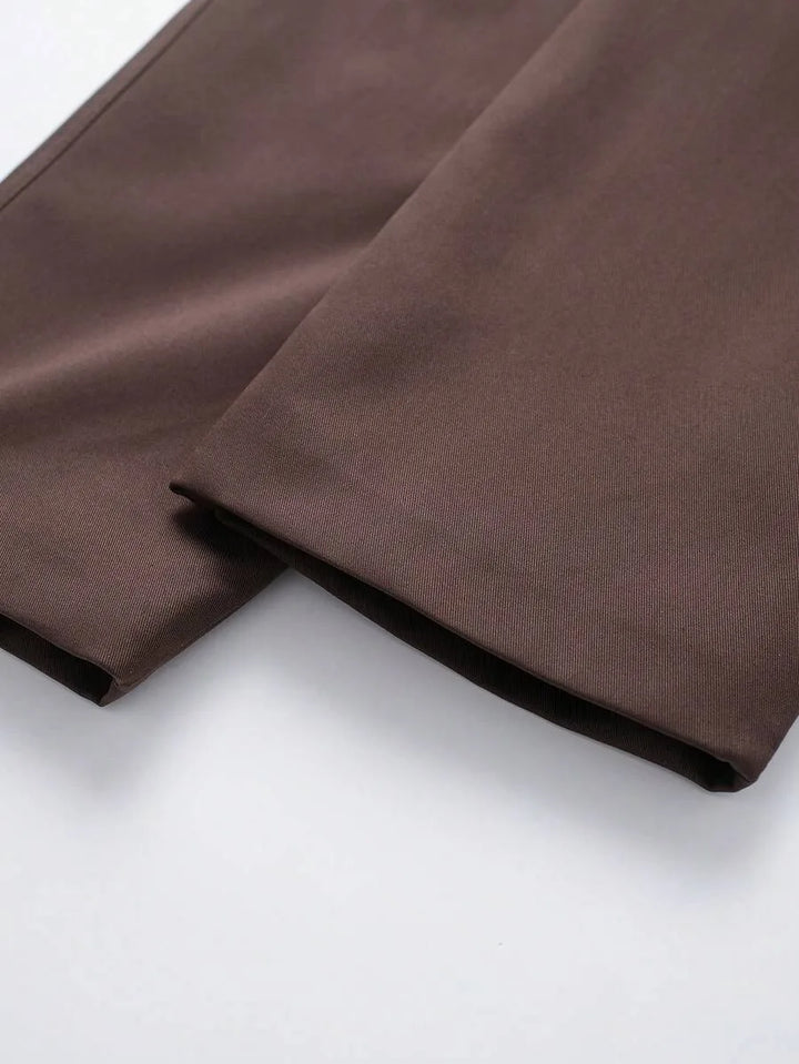 Trench coat met ceintuur en zakken