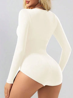 Bodysuit met lange mouwen
