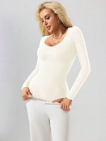 Bodysuit met lange mouwen