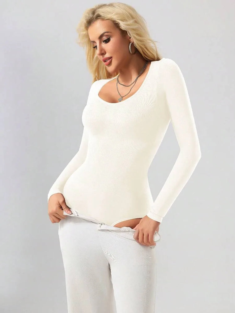 Bodysuit met lange mouwen