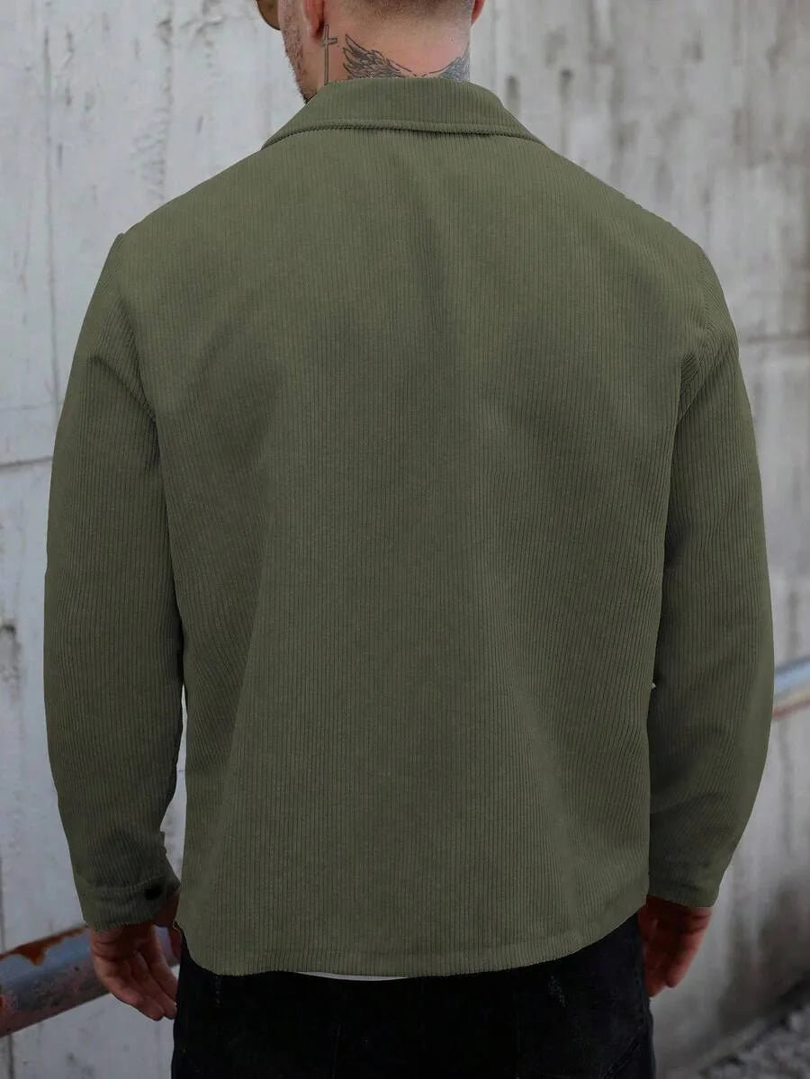 Overshirt met borstzak
