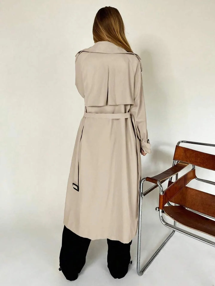 Trench coat met ceintuur