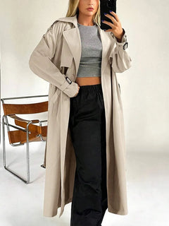 Trench coat met ceintuur