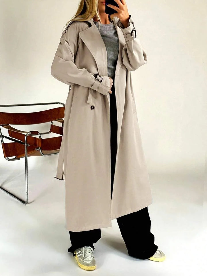 Trench coat met ceintuur