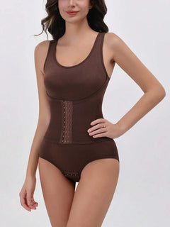 Shapewear jumpsuit met verstelbare taille