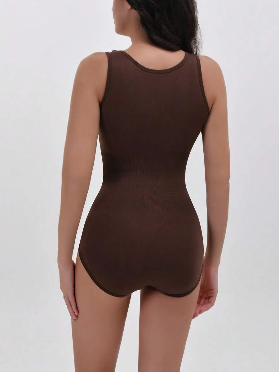 Shapewear jumpsuit met verstelbare taille