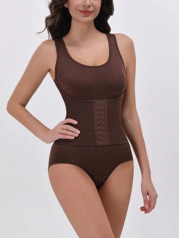 Shapewear jumpsuit met verstelbare taille