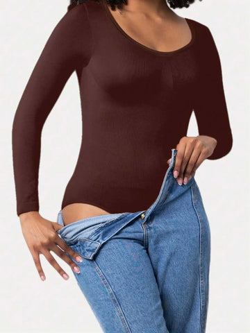 Bodysuit met lange mouwen