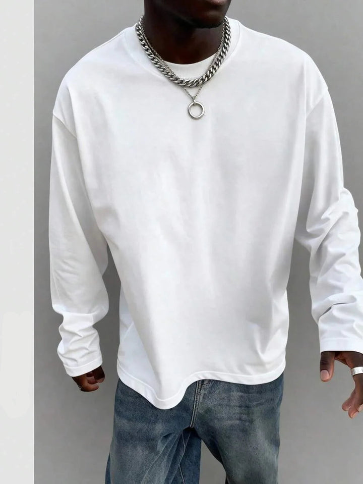 Longsleeve met ronde hals