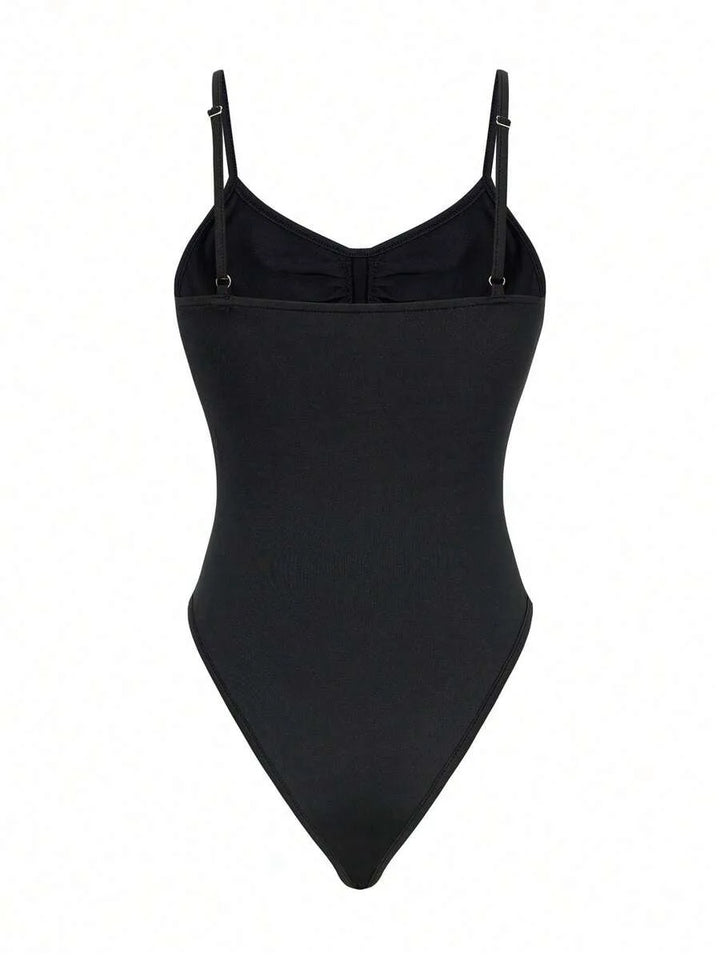 Bodysuit met spaghetti straps