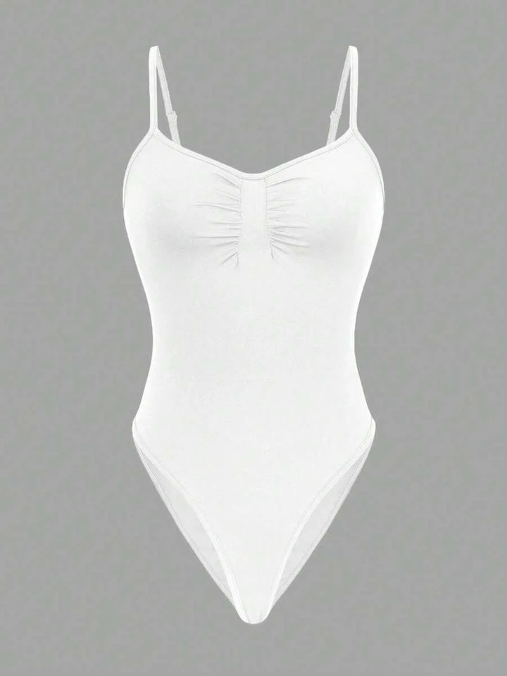 Bodysuit met spaghetti straps