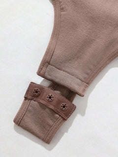 Bodysuit met V-hals en Spaghetti Bandjes