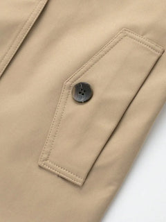 Trench coat met ceintuur en zakken