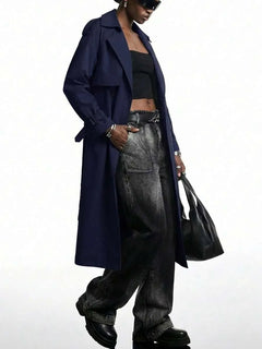 Trench coat met ceintuur