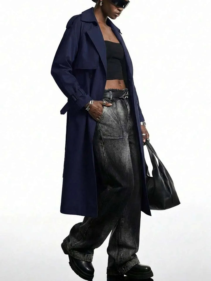 Trench coat met ceintuur