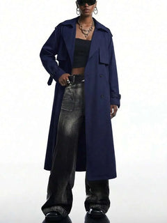 Trench coat met ceintuur