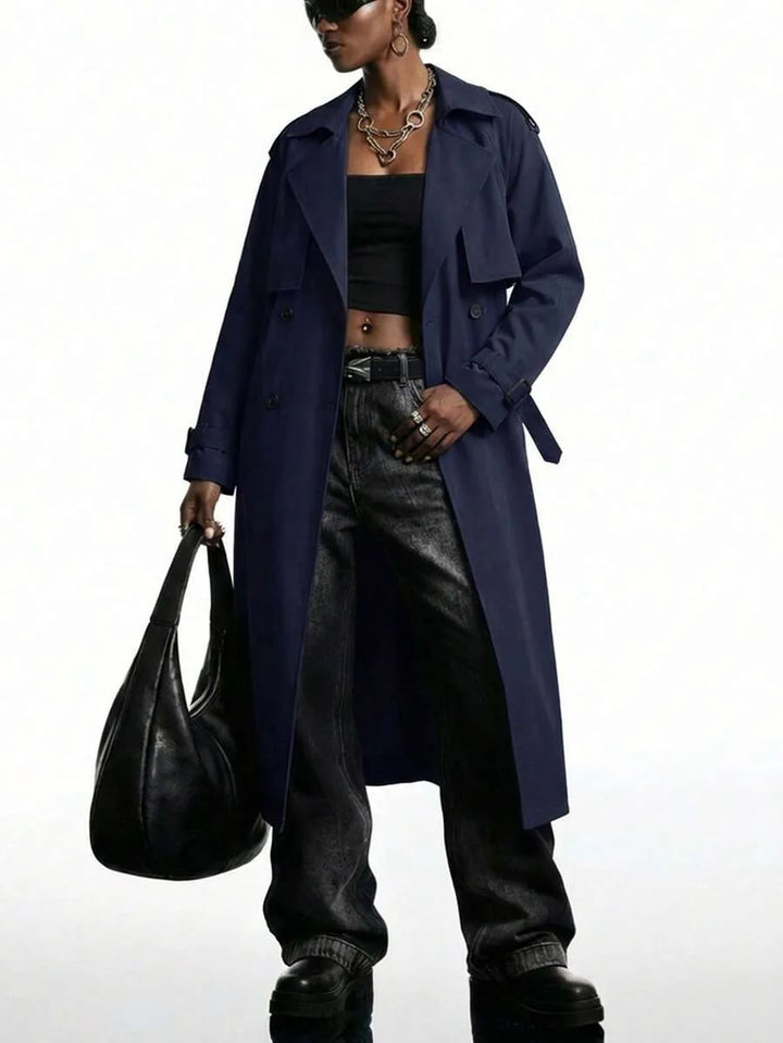 Trench coat met ceintuur