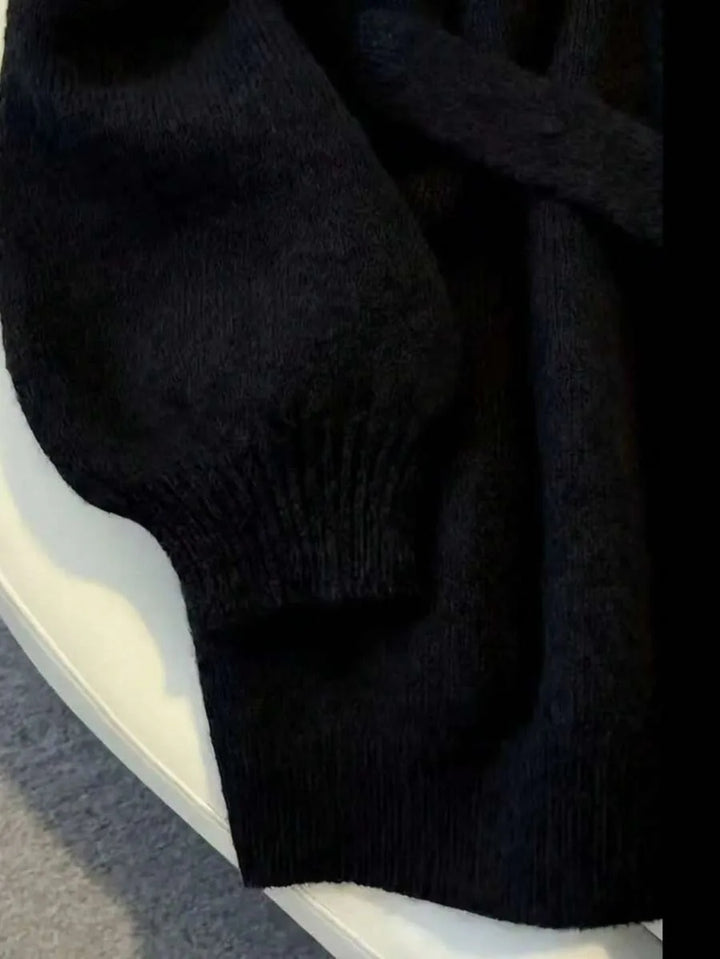 Oversized cardigan met riem