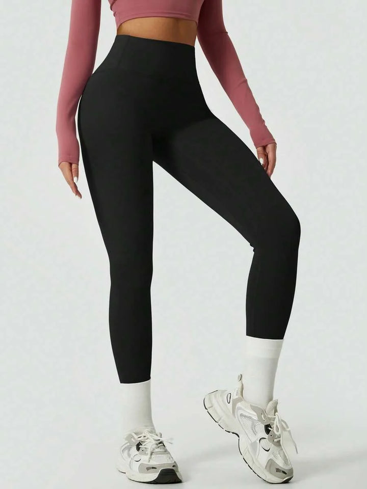 High waist slim fit leggings