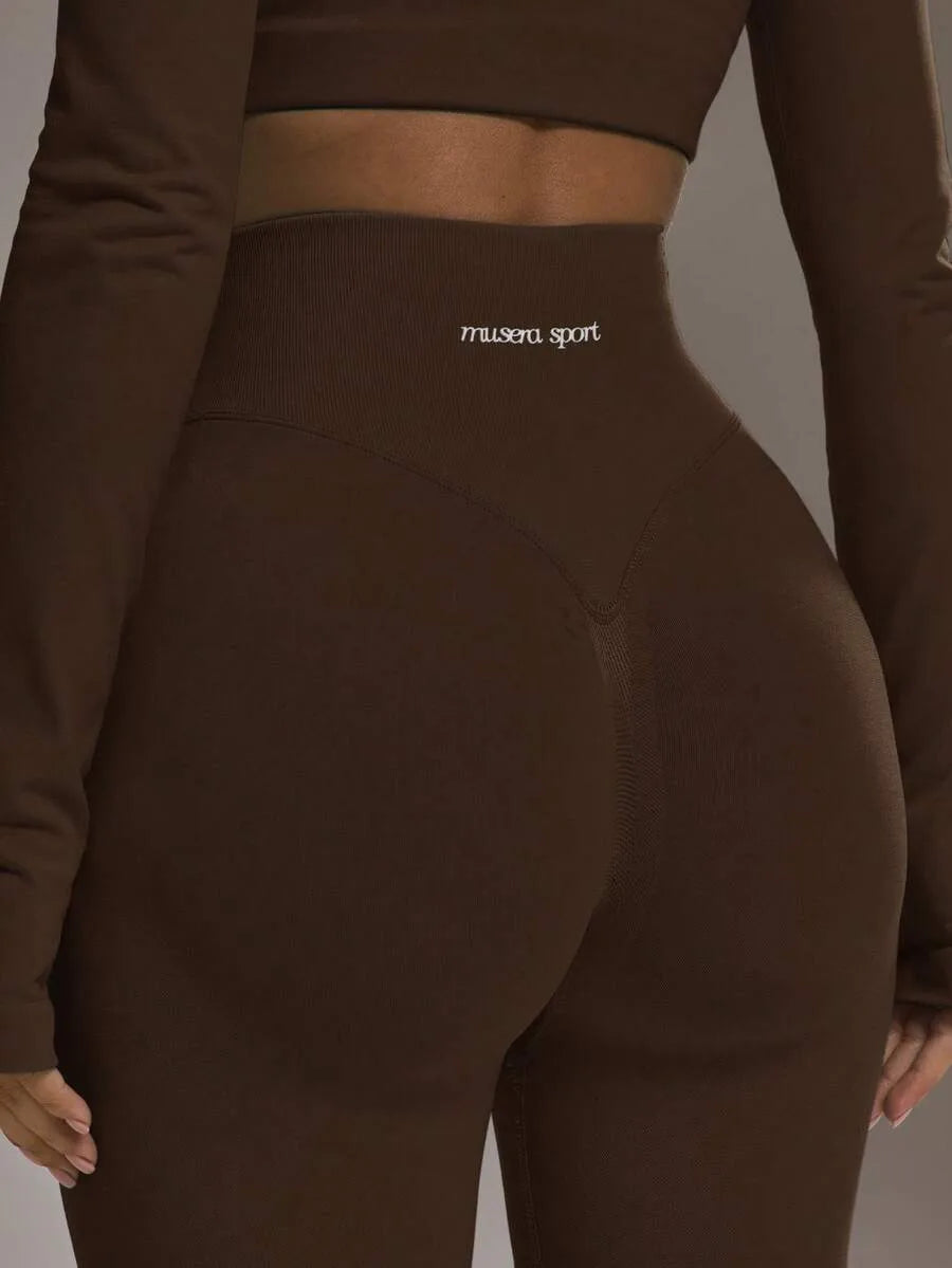 Seamless high waist leggings