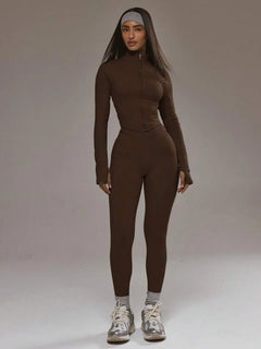 Seamless high waist leggings