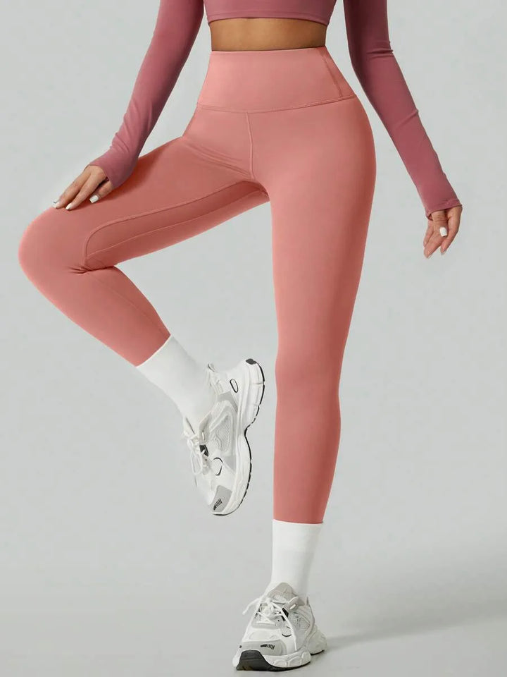 High waist slim fit leggings