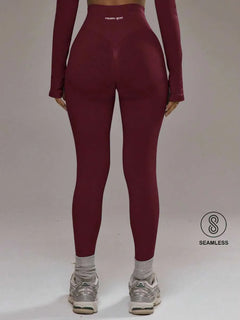 Seamless high waist leggings