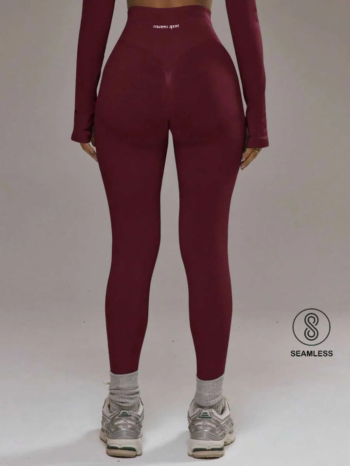 Seamless high waist leggings