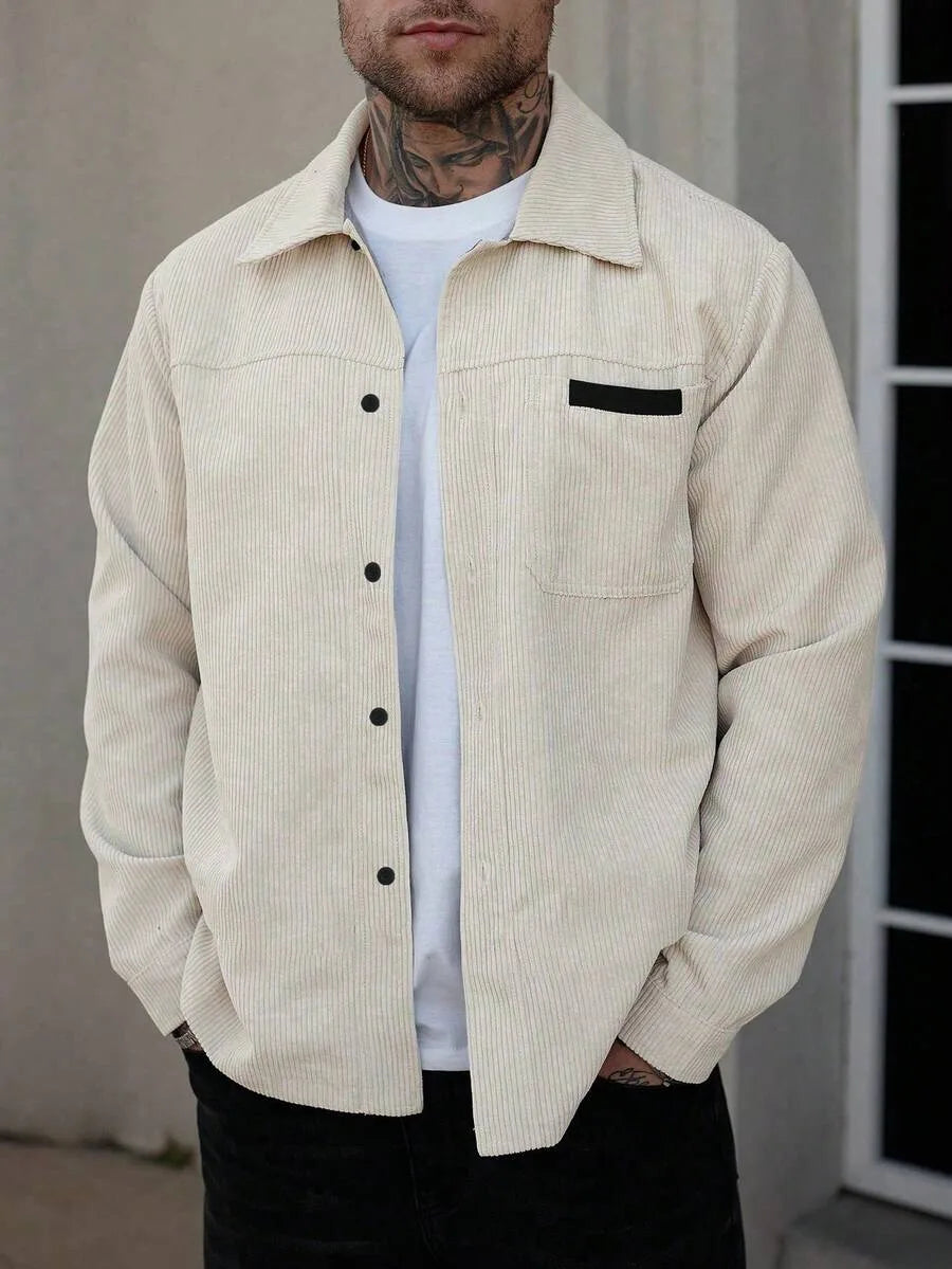 Overshirt met borstzak