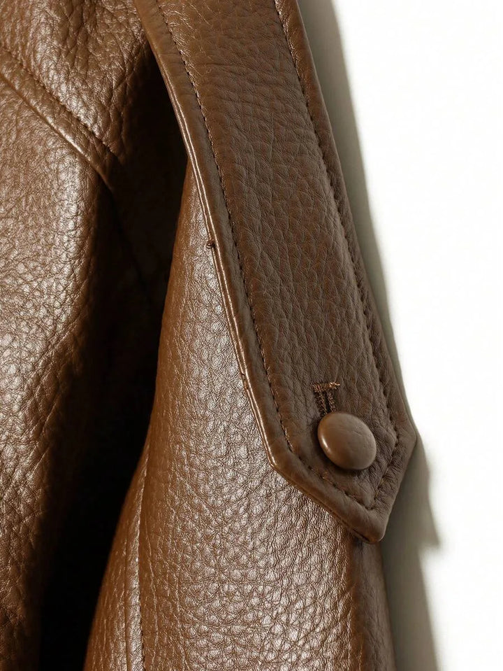 Oversized bomberjack met mandarin kraag