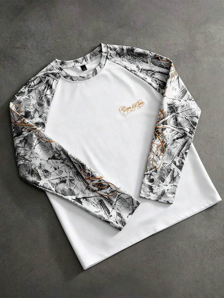 Longsleeve met raglan mouwen