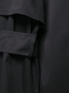 Trench coat met ceintuur en zakken
