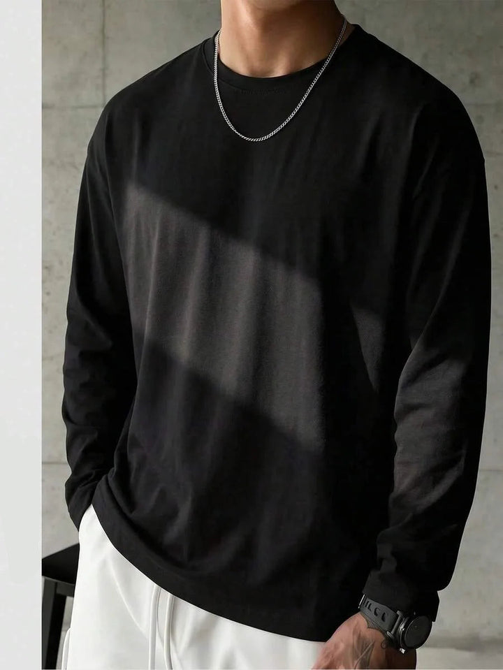 Longsleeve met ronde hals