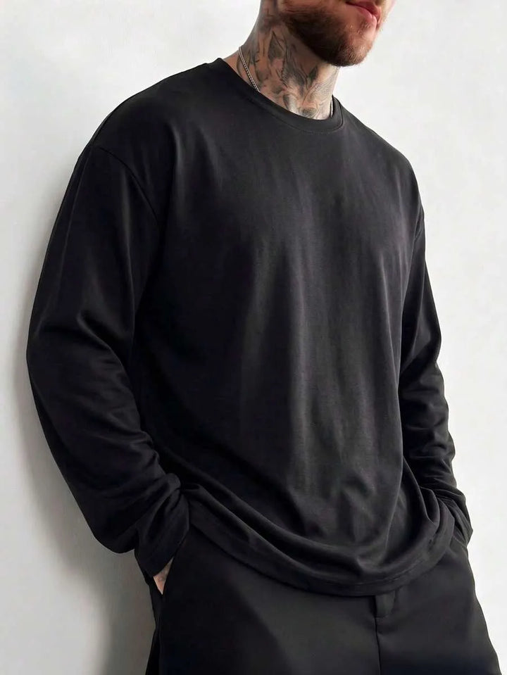 Longsleeve met ronde hals