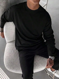 Longsleeve met ronde hals