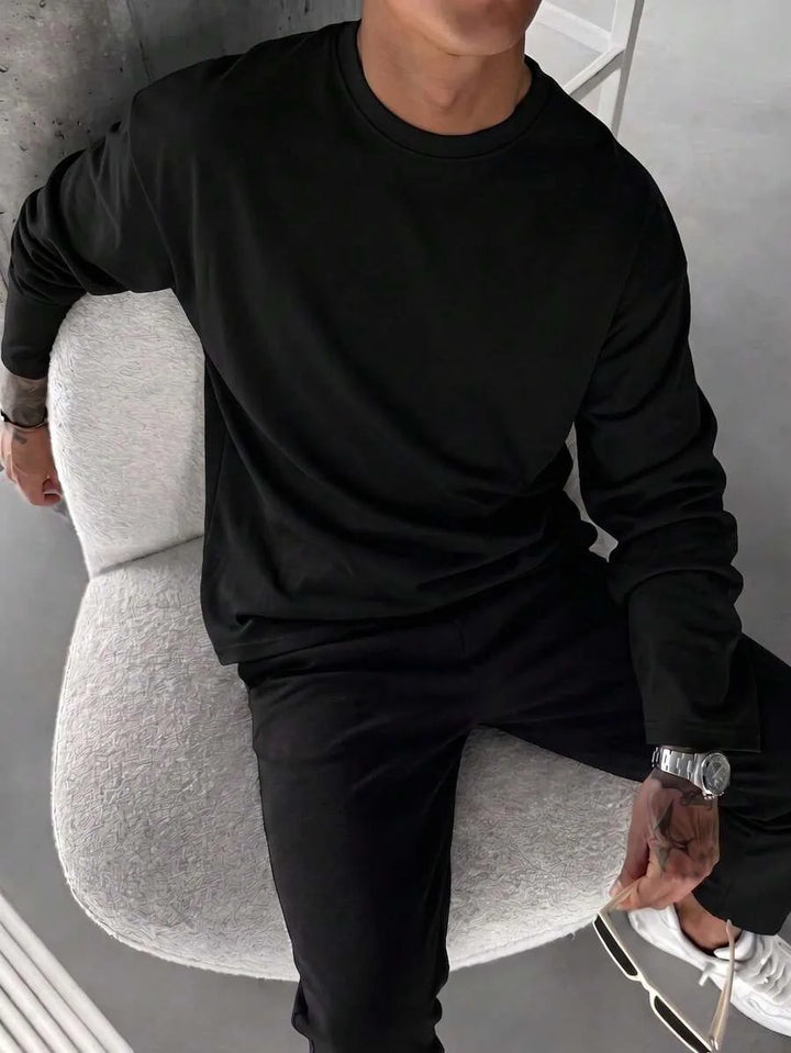 Longsleeve met ronde hals