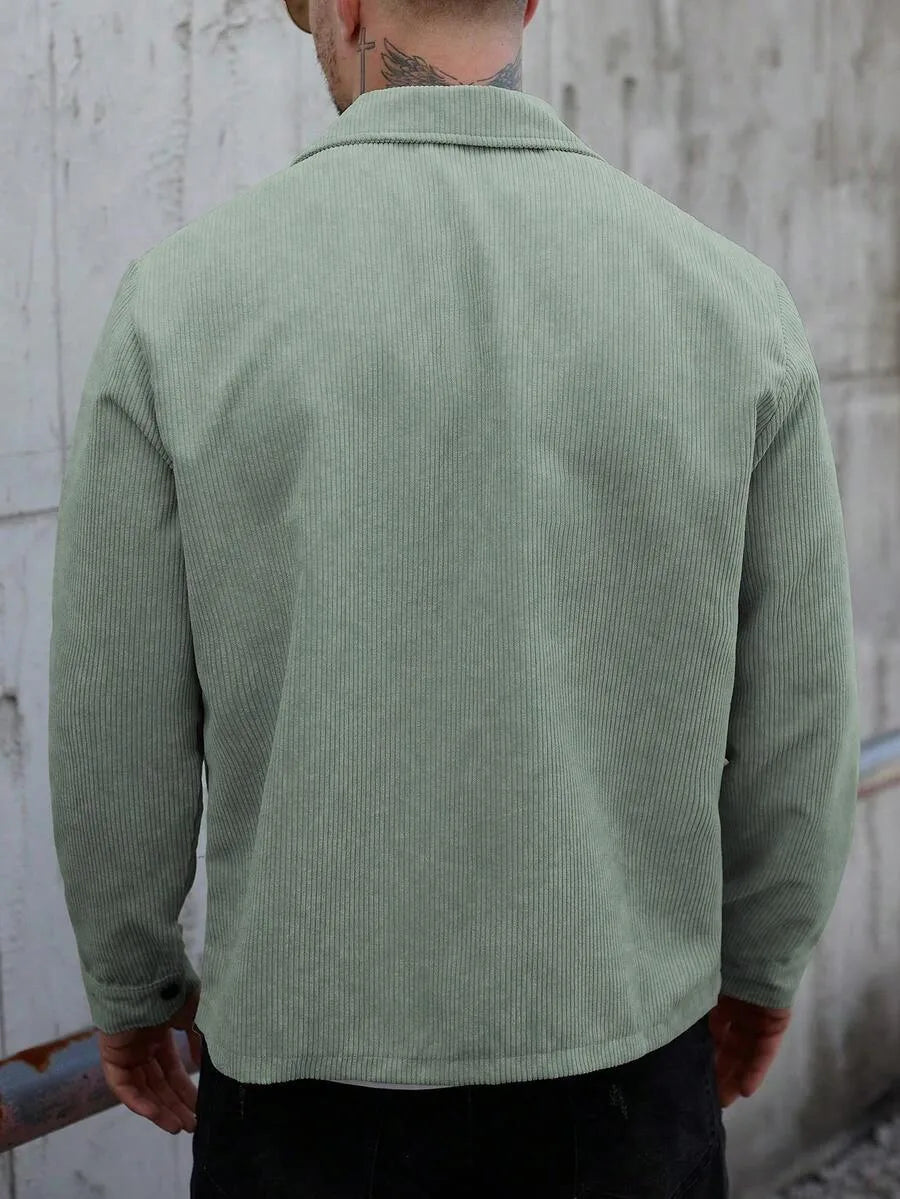 Overshirt met borstzak