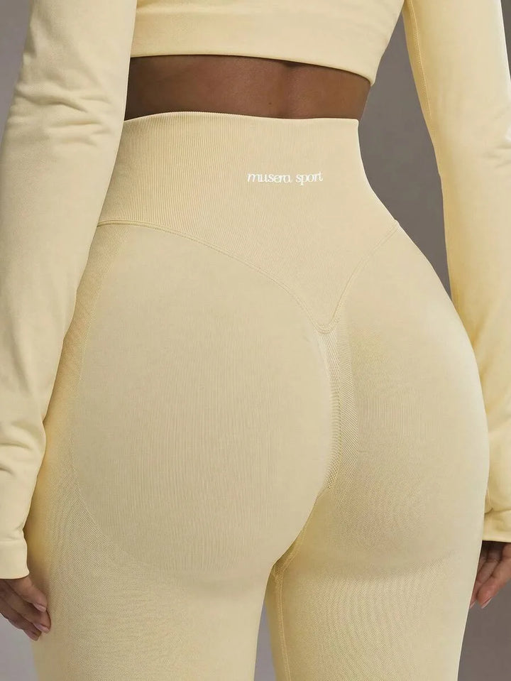 Seamless high waist leggings
