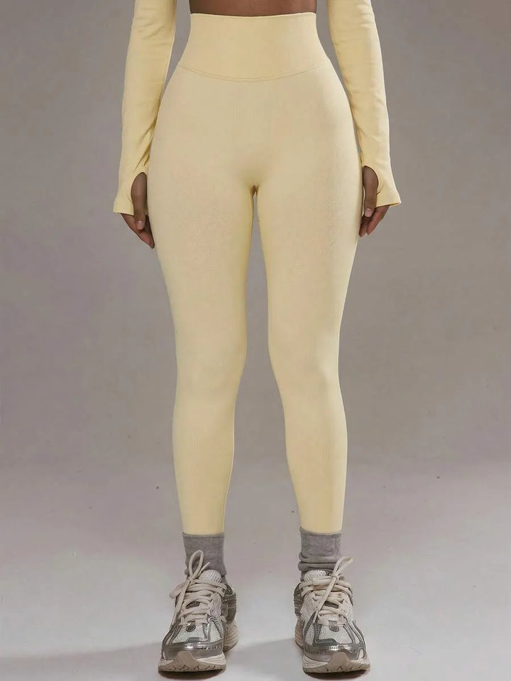 Seamless high waist leggings